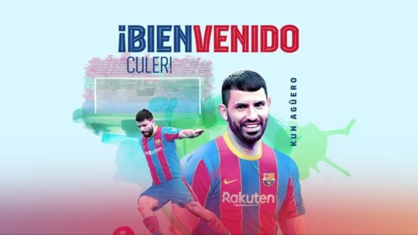 El Kun Agüero ya es jugador del Barcelona