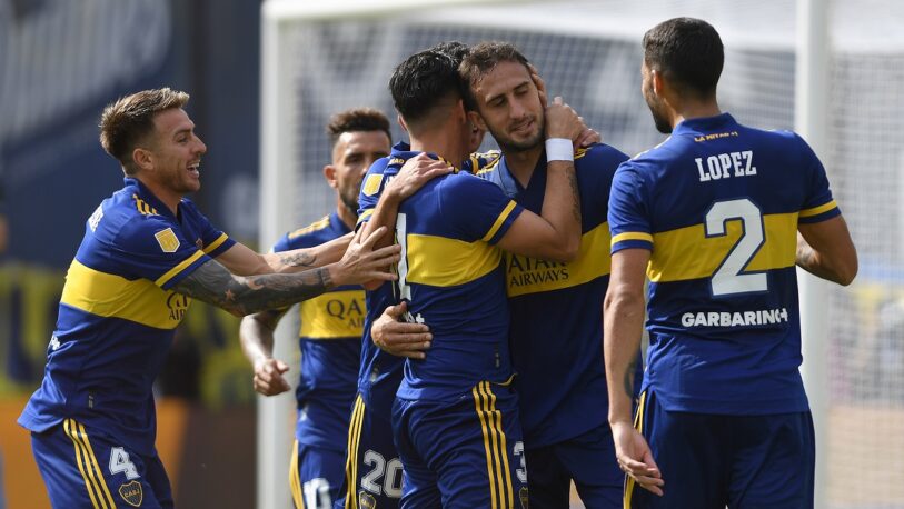 Copa Liga Profesional: Boca derrotó a Lanús y se clasificó a cuartos