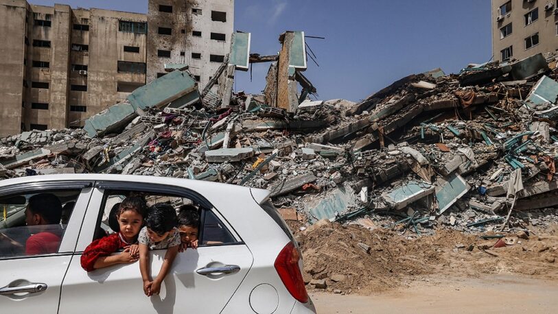 Imágenes satelitales muestran el impacto de los bombardeos en la Franja de Gaza