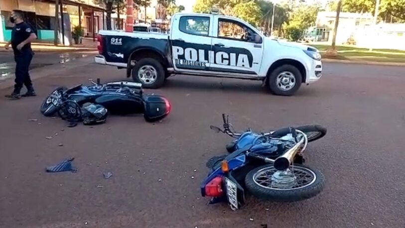 Miguel Lanús: varios heridos en un choque de motos