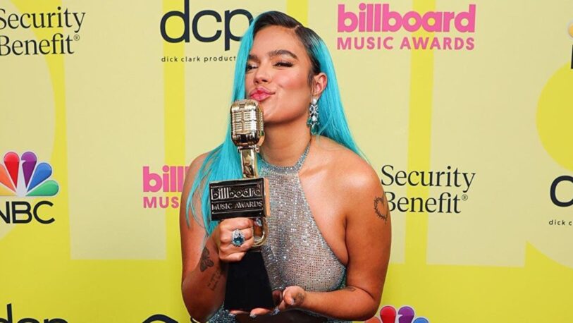 Karol G ganó el premio “Artista Latina del Año” en los Billboard