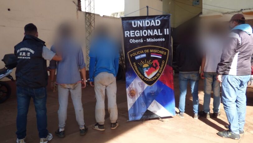 Cuatro sospechosos detenidos por el robo a colonos de San Martín