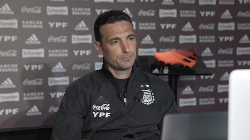 “Martínez será el titular, Armani no puede viajar al tener PCR positivo”, explicó Scaloni