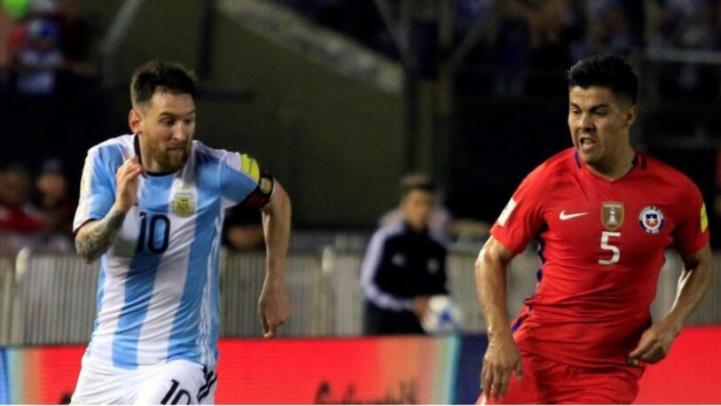 Argentina fue más pero no pudo con Chile