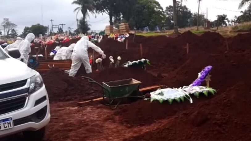 San Vicente: el sector Covid-19 del cementerio estaría saturado