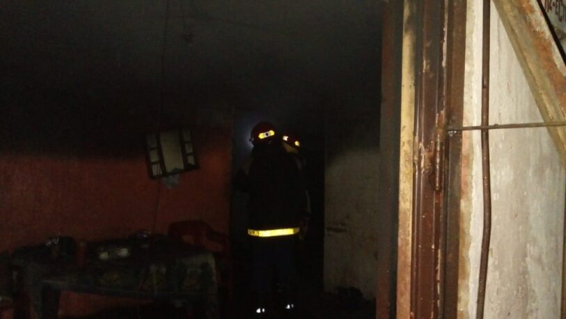 Un niño provocó un incendio en una vivienda de Posadas
