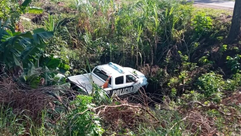 Panambí: despistó un patrullero sin chofer