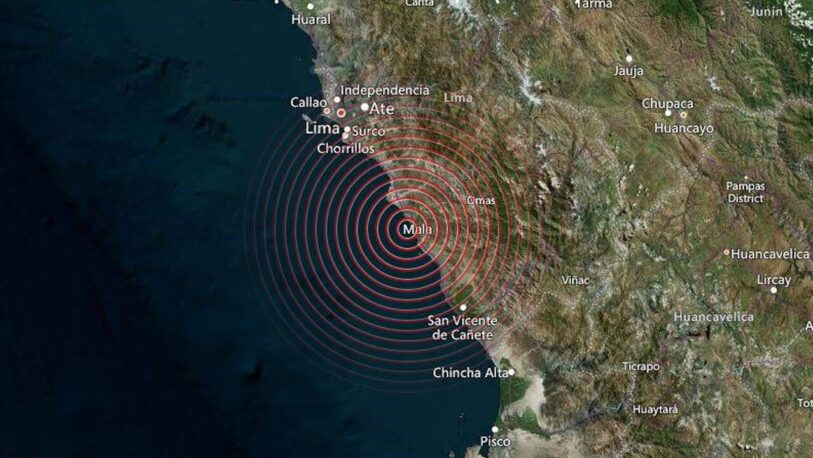 Sismo de 6 grados sacudió Lima sin dejar víctimas