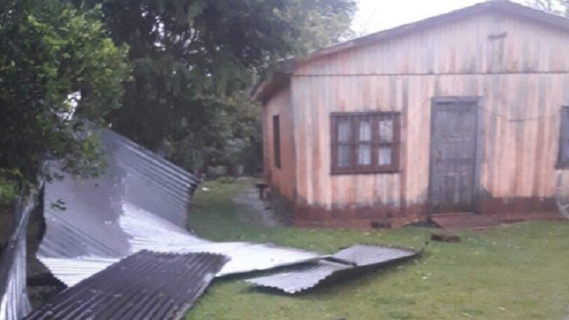 Dos de Mayo: familias afectadas por una fuerte tormenta