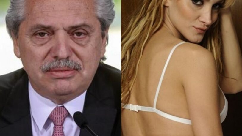Denuncian penalmente a Alberto Fernández y a la modelo Sofía Pacchi