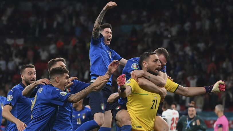Italia derrotó en los penales a Inglaterra y es campeón de la Eurocopa