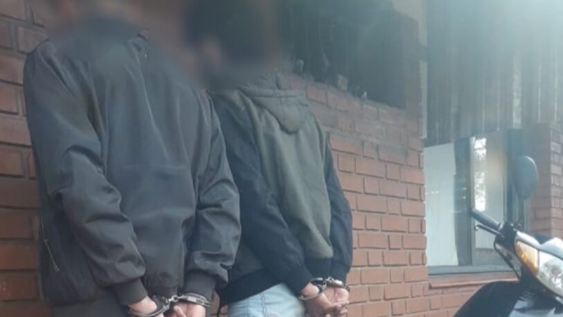 Motochorros detenidos en Chacra 154