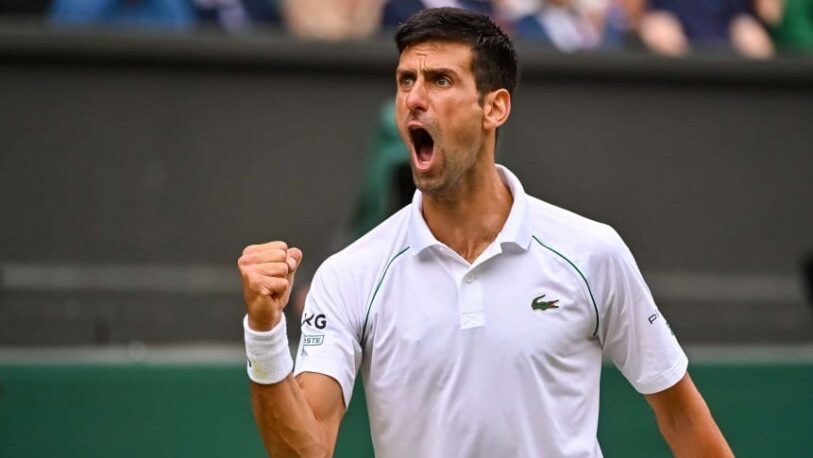 Djokovic es finalista en Wimbledon y va por su vigésimo Grand Slam