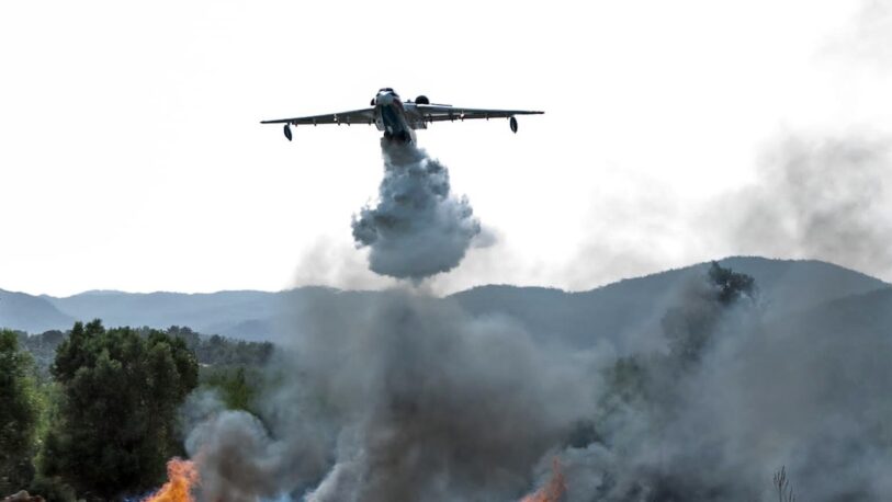 Turquía: Un avión ruso se estrelló contra los incendios