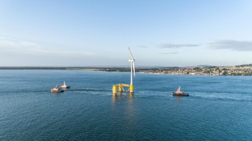 Reino Unido tiene el parque eólico marino flotante más grande del mundo