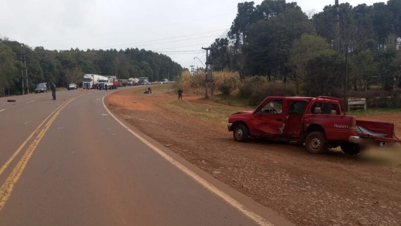 Chocaron dos camionetas en Garuhapé, un muerto