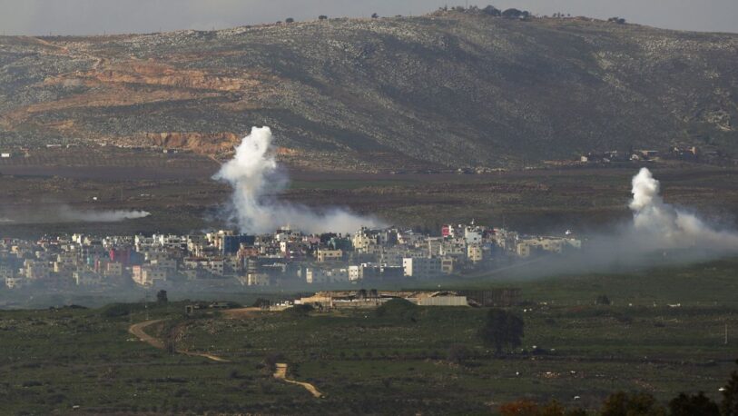 Israel responde a cohetes con ataques aéreos en el Líbano