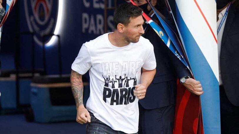 Messi pisó el Parque de los Príncipes para comenzar un nuevo reinado