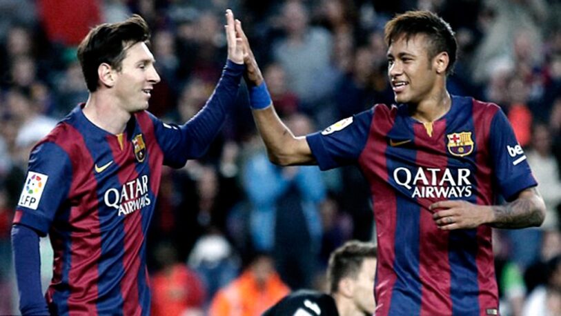 Neymar le dio la bienvenida a Messi: “De nuevo juntos”