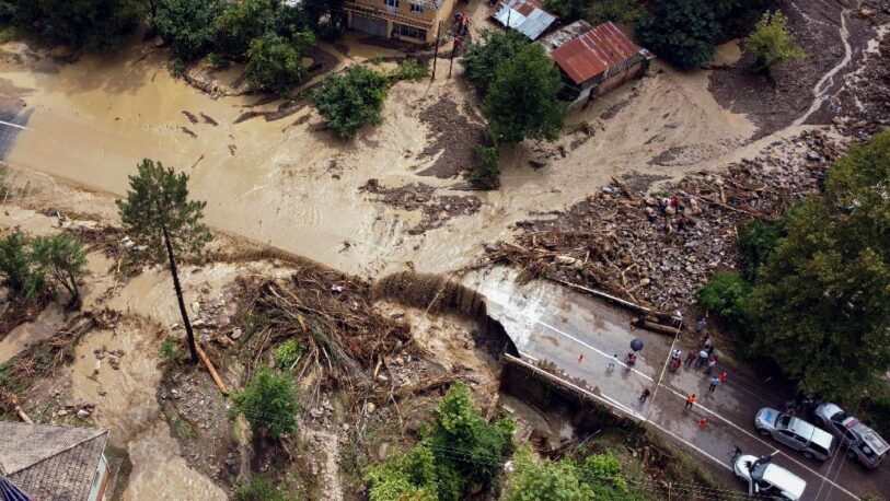 Asciende a 70 el número de muertos en las inundaciones en Turquía
