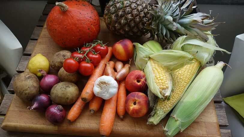 ¿Qué frutas y verduras corresponden a cada estación del año?