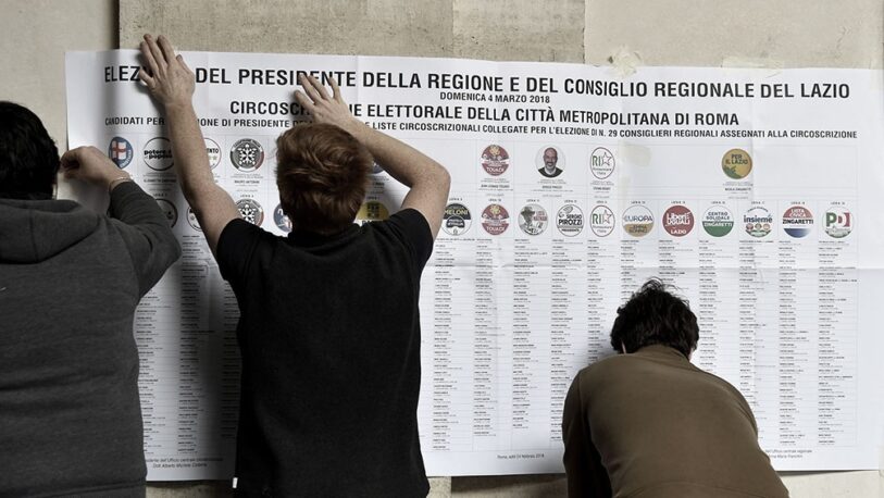 Italia habilitó el voto desde el domicilio a personas en cuarentena