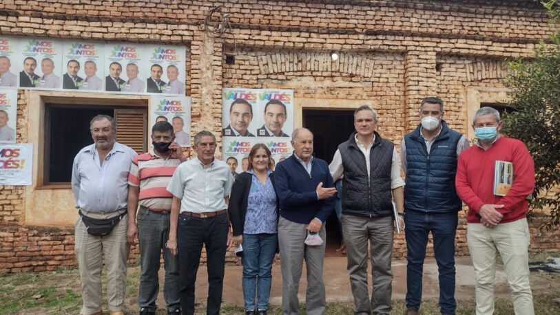 Garruchos: Romero Feris apoyó la candidatura a intendente de Scotto
