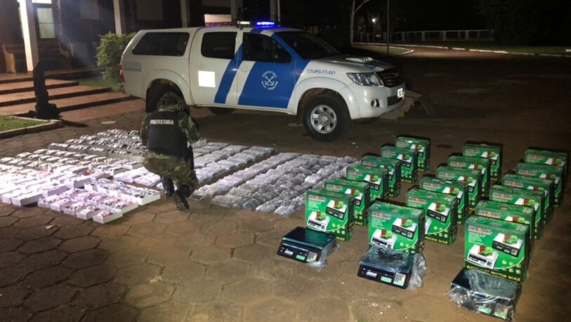 Iguazú: secuestraron un millón de pesos en artículos de contrabando