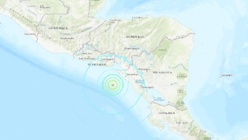 Un terremoto de 6.5 grados se registró en Nicaragua