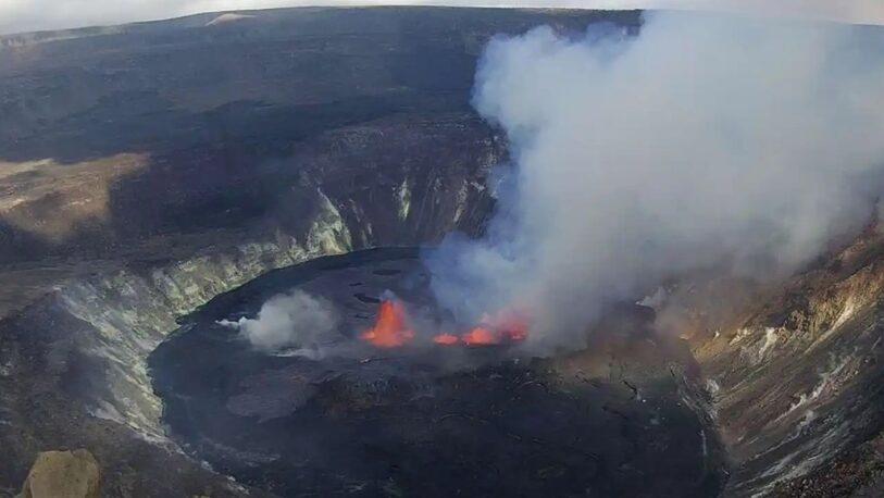 Alerta en Hawái: entró en erupción el volcán Kilauea