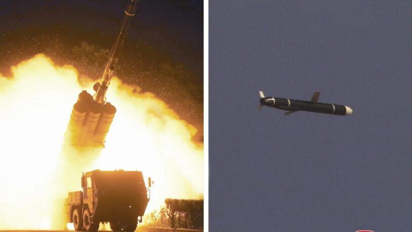 Corea del Norte lanzó un nuevo misil de crucero de largo alcance