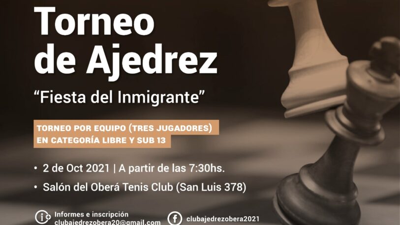 El Ajedrez mueve piezas en la 41º Fiesta del Inmigrante