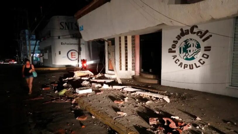 Un terremoto de magnitud 7.1 sacudió el centro de México y Acapulco