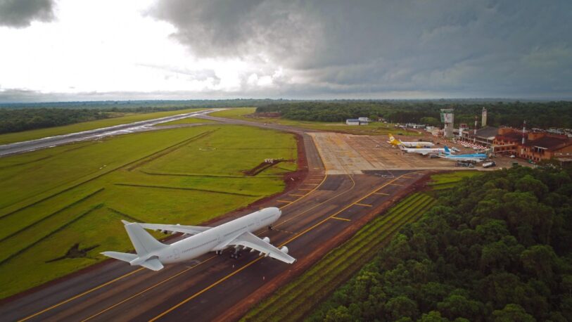 Reducen la tasa aeroportuaria en Puerto Iguazú para vuelos internacionales