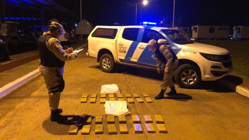 Secuestraron más de 183 kilos de marihuana en Misiones y Corrientes