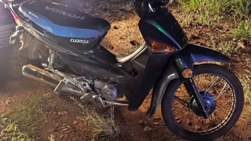 Falleció un motociclista que despistó en Puerto Piray