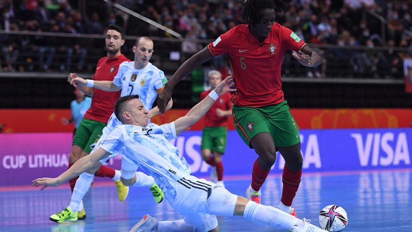 Futsal: Argentina luchó pero cayó ante Portugal en la final del Mundial