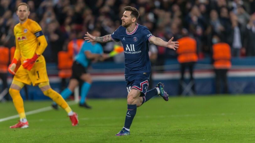 Doblete de Messi y triunfo importante del PSG