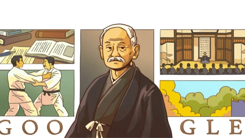 Google dedica su doodle a Jigoro Kano, maestro fundador del judo