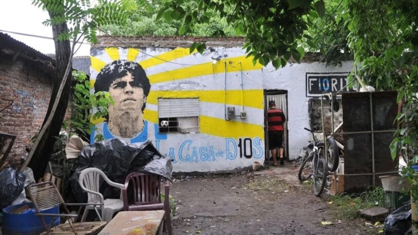“Lugar histórico nacional” así fue declarada la casa natal de Maradona