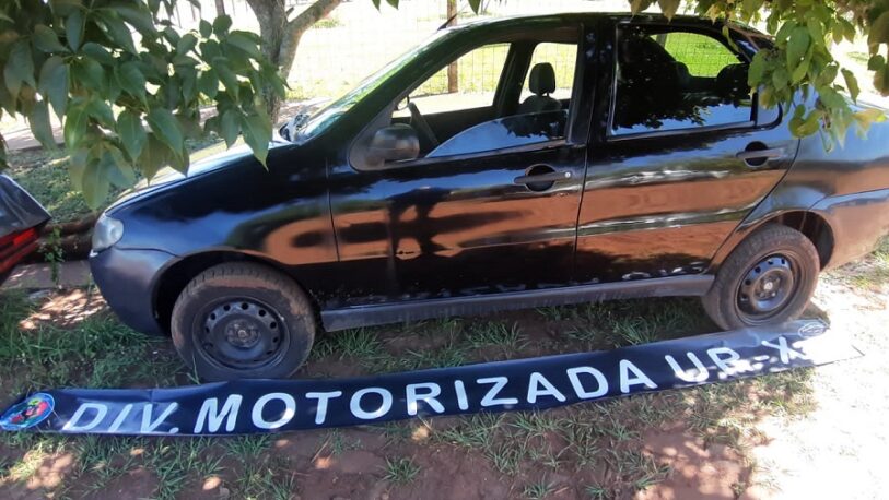 Recuperaron en Posadas un auto que fue robado en Buenos Aires
