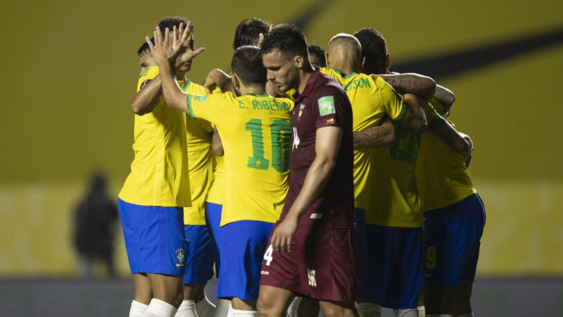 Brasil se lo dio vuelta a Venezuela y mantuvo puntaje perfecto en Eliminatorias Sudamericanas