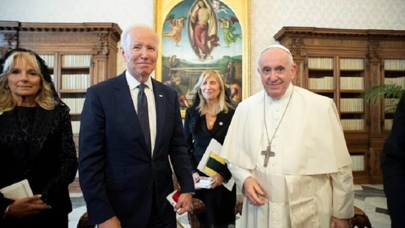 El papa Francisco recibió a Joe Biden