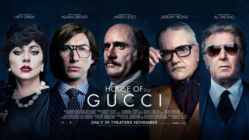 Llega “La casa Gucci”, el glamoroso y esperado drama criminal de Ridley Scott