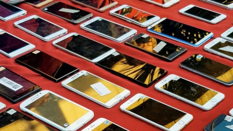 Diariamente se venden más de 3.000 celulares robados