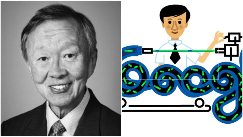 Google homenajea al “padre de la fibra óptica” Charles Kao en su doodle