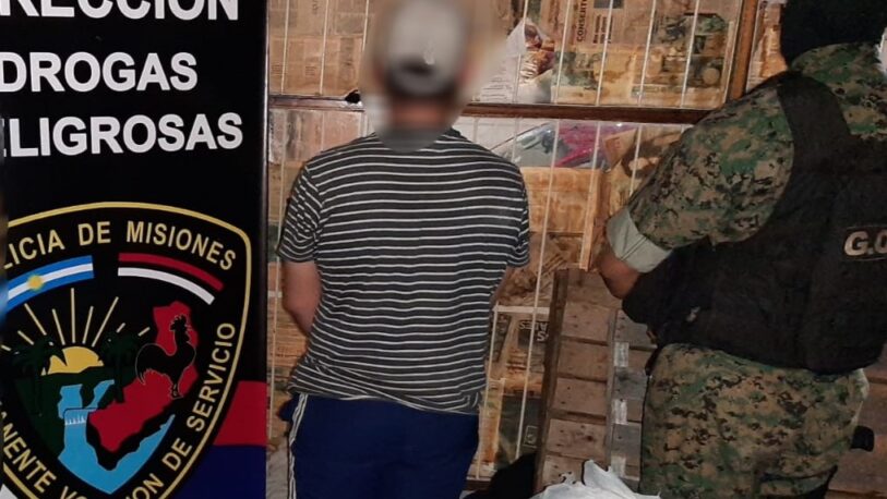 Desbarataron un presunto kiosco narco: hay un detenido