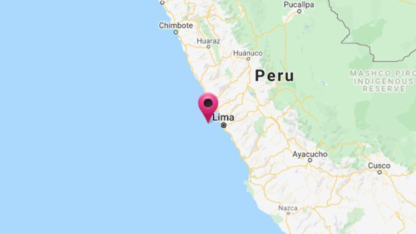 Un fuerte sismo se sintió en Lima y la costa central de Perú