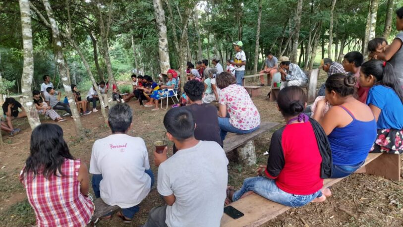 Comunidades guaraníes se movilizan contra el desmonte