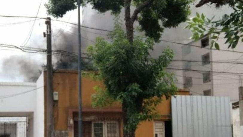 Corrientes: explosión y fuego en una obra en construcción